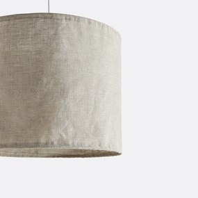 Hanglamp/Lampenkap in gekreukt linnenØ40 cm, Thade