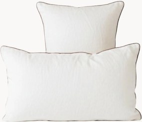 Linnen kussenhoezen White Natural, 2-delig