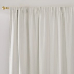Thermisch gordijn van linnen, met gerimpelde bies en golf, COLINE