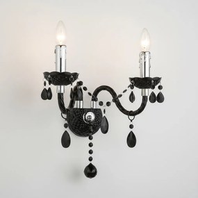 Wandlamp EBT018-2W Black