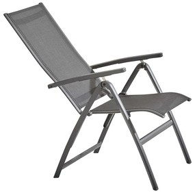 4 Seasons Cadiz tuinstoel verstelbaar - matt carbon