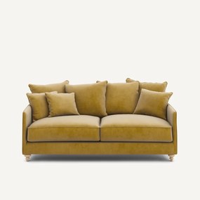 Omvormbare 3-zits fluwelen zetel, Lazare