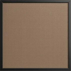 Schutting Sereno Textileen Sahara Weave - Zwart aluminium kader (180 x 180 cm)