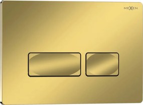 Mexen Tex 04 spoelknop, glanzend champagne goud - 6104-08