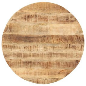 vidaXL Tafelblad rond 15-16 mm 60 cm massief mangohout