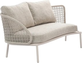 Taste by 4 Seasons Wave low dining loungeset Linen Voetenbank   beige weerbestendig