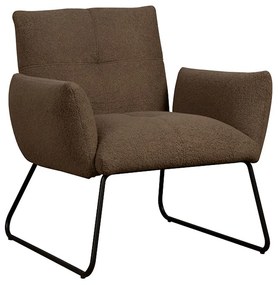 Tower Living Donkerbruine Fauteuil Teddy Dante