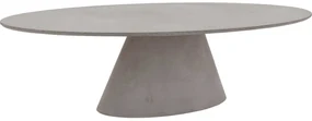 Goossens Eettafel Stone, Ovaal 280 x 120 cm