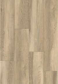 Mexen Modesto monster van SPC-vinylpanelen 6,5 mm, IXPE-onderlaag 1,5 mm, 4 V-groeven, Eik - F1103-S