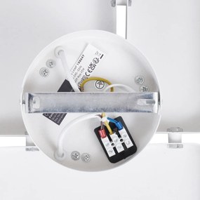 Design wandlamp wit 3-lichts - Planes