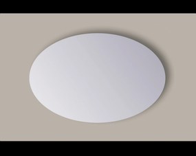 Sanicare Q-mirrors ovale spiegel 80x120cm