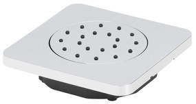 Mueller Cube Inbouw verstelbare zijdouche vierkant 135x135 ABS chroom