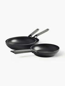 Braadpannen KitchenAid met antiaanbaklaag, set van 3