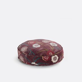 Fluwelen vloerkussenØ50 cm, Mowan