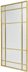 Nordal Spirit gouden staande spiegel met ruiten 204x102cm