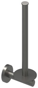 IVY Reserverolhouder - wand model - 2 rollen - Geborsteld metal black PVD 6500406