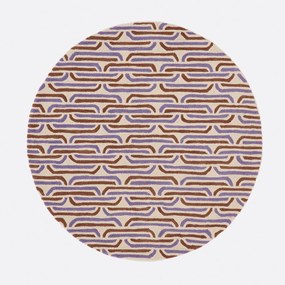 Rond vloerkleed in wol,Ø160 cm, Padura