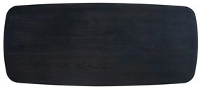 Eettafel Hout En Messing 230 Cm - 230 X 100cm.