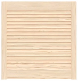 vidaXL Louvredeur 61,5x59,4 cm massief grenenhout