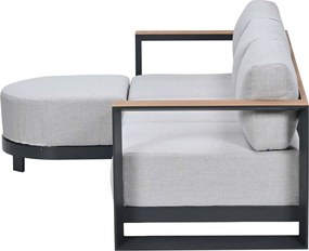 Garden Impressions Malakka loungebank chaise longue - light teak look