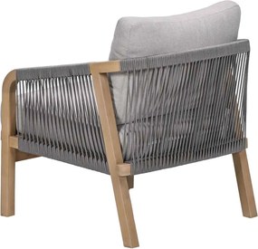 Garden Impressions Alora loungestoel acacia - grey sand