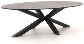 Bellagio Induno Ellips dining tuintafel 280x130cm