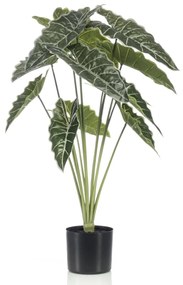 Emerald Kunstplant in pot alocasia 80 cm