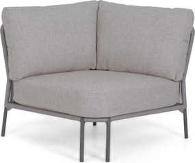 Hoek loungeset 5 personen Rope Grijs  4 Seasons Outdoor Florence/Riah