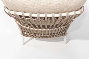 4 Seasons Outdoor Dalias low dining chair      beige weerbestendig