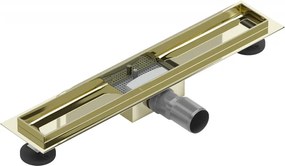 Mexen Flat lichaam voor lijnafvoer 50 cm, goud - 1515050