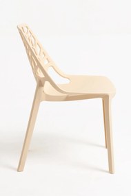 Set 4 Hissar Polypropyleen Stoelen