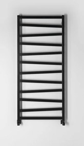 Sapho Zig badkamerradiator 60x133cm mat zwart