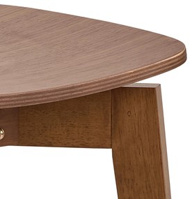 ROXY natuurlijke walnoot - HOUTEN STOEL VOOR WOONKAMER, EETKAMER, KEUKEN, RETRO