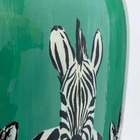 Kare Design Zebras Zebra Vaas Groen