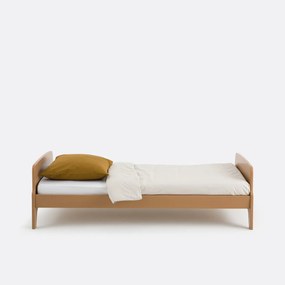 Bed met retro vintage stijl, 1 persoon, Adil