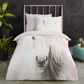 Good Morning Kinderdekbedovertrek FLUFFY 140x200/220 cm roze