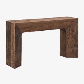Console 150x35 Cm In Gerecycled Juvira-hout ↔︎ 150 Cm - Sklum