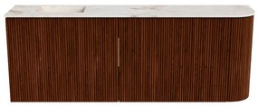 Mondiaz Joya DLux 110cm toiletmeubel ronding rechts ruby met wastafel faye links zonder kraangat frappe
