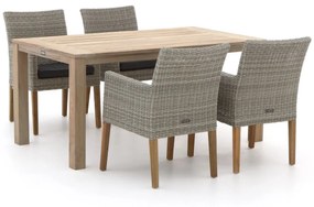 Intenso Lesa/ROUGH-S 160cm dining tuinset 5-delig