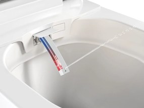 Clou Clever douche wc met turboflush en softclose zitting wit glans
