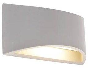 Industriële wandlamp grijs beton - Creil