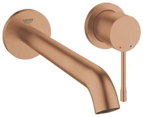GROHE Essence Wastafelkraan Inbouw - uitloop 23cm - L-size - Brushed Warm Sunset 29193DL1