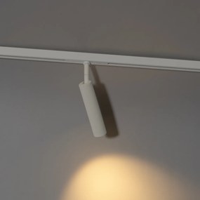 Moderne spot wit voor railsysteem 1-fase  - Slimline Uzzy