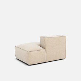 Loungebank rechts, vintage ribfluweel, Seven