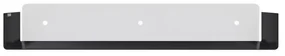 Looox Shelf C inbouwplanchet - 80x10cm - zwart mat cshelf80mz