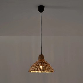 Hanglamp / handlamp in rotan Ø26 cm, Alaya