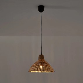 Hanglamp / handlamp in rotanØ26 cm, Alaya