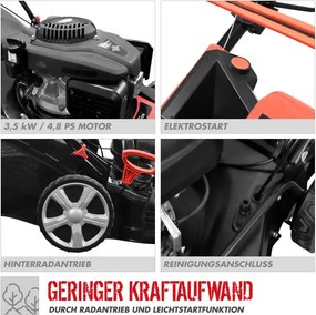 Güde BIG WHEELER 514.3 R LI-ES - Benzine Grasmaaier met Elektrische Start