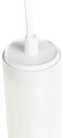 Design hanglamp wit GU10 50mm - Tuba small Design, Industriele / Industrie / Industrial, Modern GU10 cilinder / rond Binnenverlichting Lamp