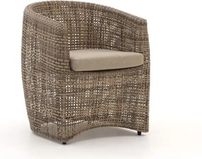 Dining tuinstoel | Intenso  Marecchia | Wicker (vlechtwerk) | Taupe | Kees Smit Tuinmeubelen